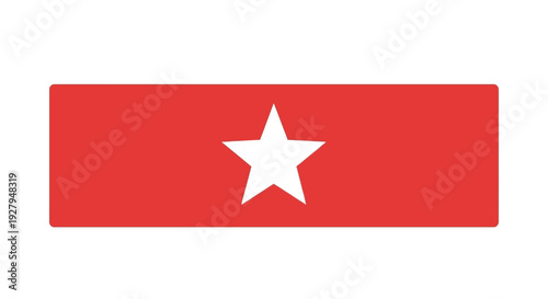 Vietnam Flag Symbol.