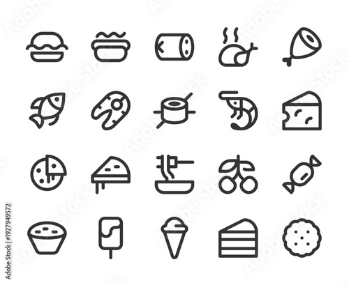 32X32_1tone_icons_set_Food.eps