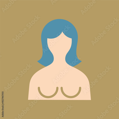 女性の身体アイコン