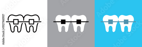 歯の矯正アイコン