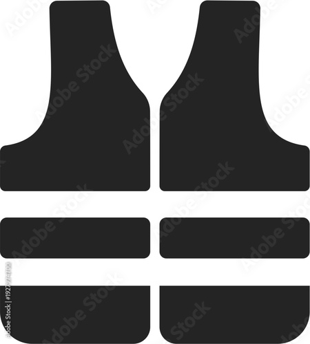 Safety vest icon
