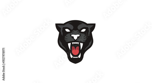 Black Panther Head Logo.