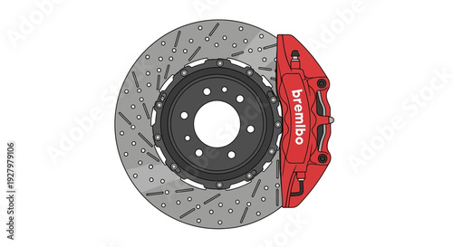 Brembo Brake Disc Rotor.