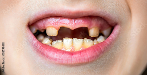 Obraz na plátně Missing teeth