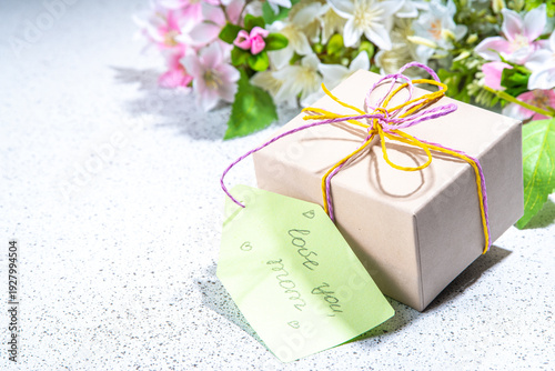 Mother day greeting card background