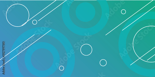 Abstract Minimal Geometric Background with Trendy Gradient, vector