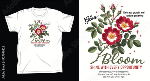 Flower Graphic vector art t-shirt design print