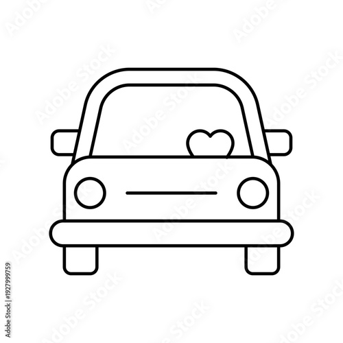 Car with heart