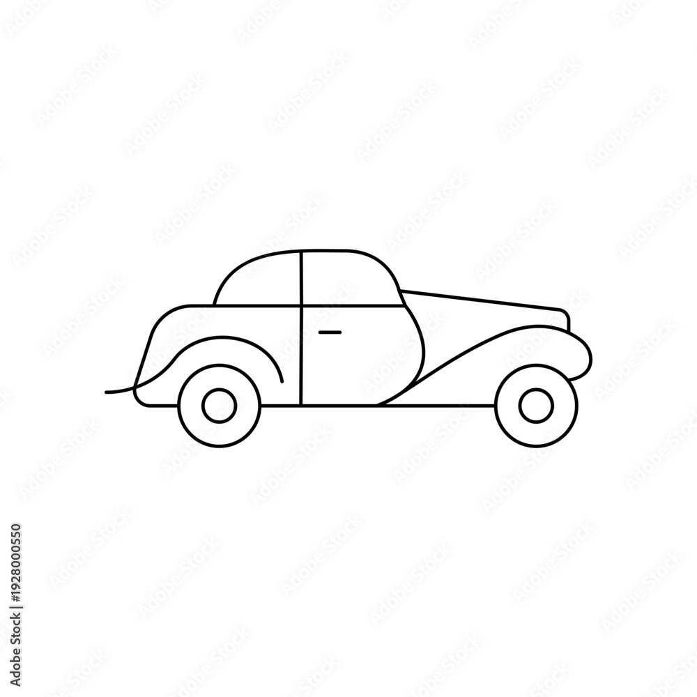 Fototapeta premium Vintage car
