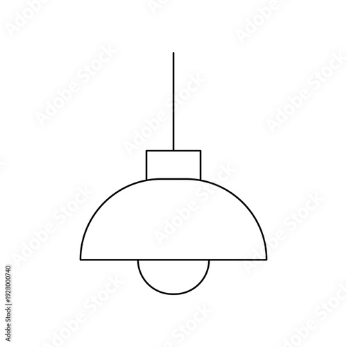 Round pendant light