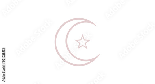 Islamic crescent moon and star symbol Free Download Islamic crescent moon and star symbol - GFXLoad