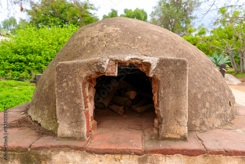 Wallpaper Mural Traditional Wood-Fired Beehive Oven in Old Town San Diego, California Torontodigital.ca