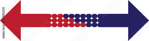 투톤 양방향 화살표