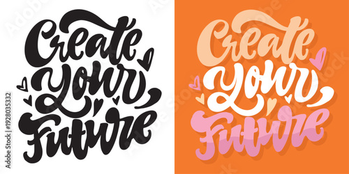 Trendy hand drawn doodle lettering quote. Lettering for t-shirt design, mug print, bag print, clothes fashion. 100% hand drawn vector image.
