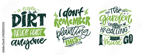 Cute hand drawn doodle lettering quote about Plants. Lettering for t-shirt design, mug print, bag print, clothes fashion. 100% hand drawn vector image.
