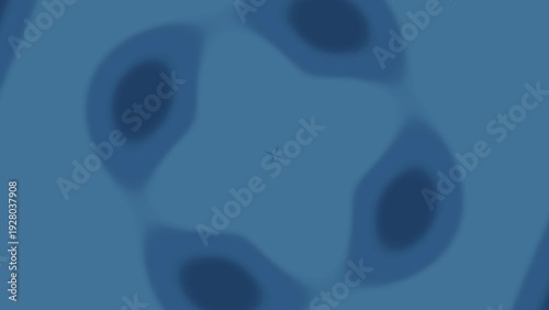Abstract Blue Petal Pattern Loop Background.