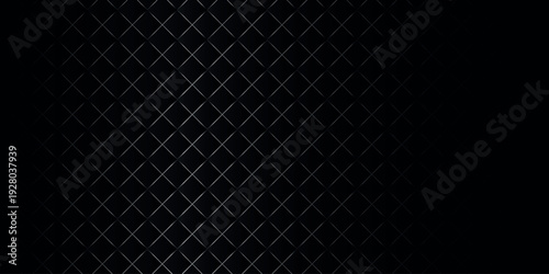 Dark abstract background with geometric patterns and elegant shiny metallic line decoration. Premium and luxurious modern technology concept. Vector illustration EPS. 5