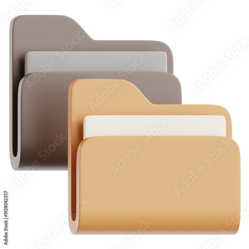 High quality digital file management icon pack featuring Folder Duplicate, secure folders, data backup, document workflow, and file sharing for business systems.