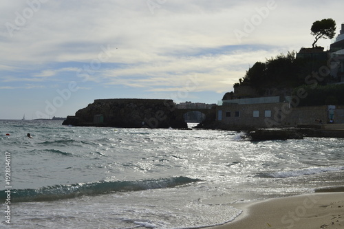 Costa de Palma de Mallorca na Espanha