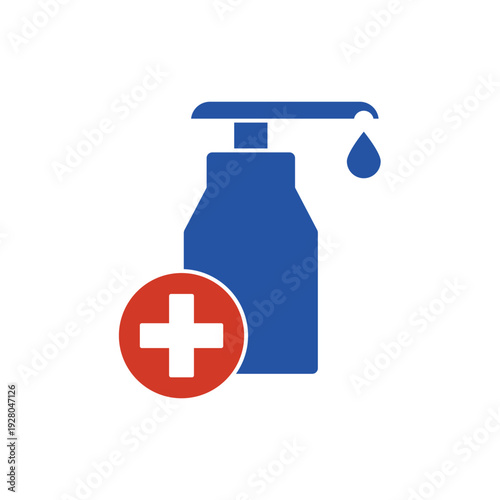 Hygiene icon, isolated on white background.