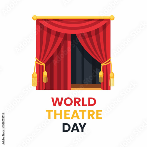 Theatre Curtain Stage Performance Open.