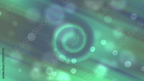 Loopable teal green spiral design for captivating motion graphics. Great for video intros, presentations, and web backgrounds.