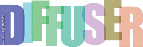 Diffuser in Modern Minimalist Design with Pastel Colors and Soft Lighting for Home Fragrance