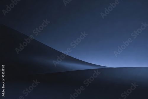 Premium Modern Blue Abstract Background with Soft Light Gradient for Business & Technology Website