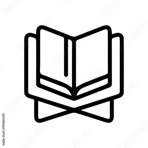 Sacred Book on Stand Icon
