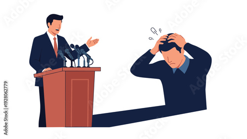 Professional businessman using a magnifying glass to investigate a rising bar graph with gold coins for financial audit and research.