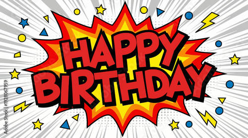 Celebrating a happy birthday with vibrant colors and festive decorations in a lively atmosphere