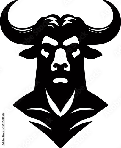 Strong Bull Silhouette.eps