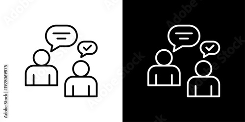 Negotiate Icon Sheet Black And White