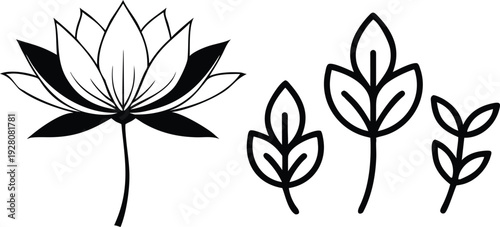 Minimalist icon representing a vector file for digital design projects