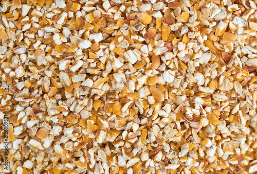 broken corn closeup texture photo