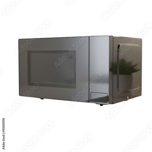 Stainless steel microwave oven