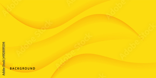 Yellow tone color background abstract art vector
