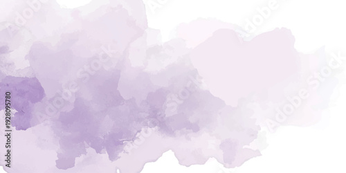 A vintage hand drawn abstract watercolor painting of a blue sky and clouds with a grunge paper texture evokes a light summer atmosphere of sun and steam