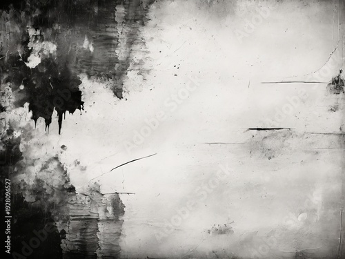 Light grunge monochrome texture resembling old photocopier effect for retro projects