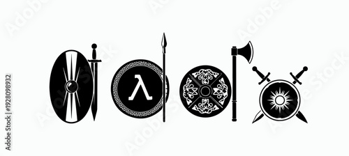 Lambda Shield & Axe Logo
Title
