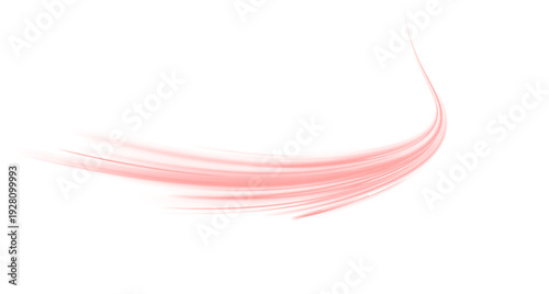 Dynamic red neon beam cuts through space with blazing brightness. The radiant flare and glowing edges emphasize power and speed. Perfect for energy themed graphic visuals.