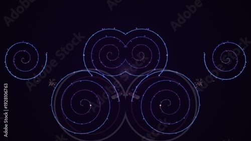 abstract background with circles