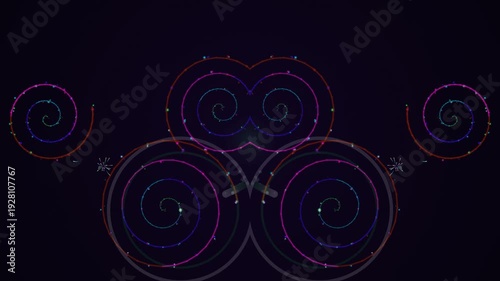 abstract background with circles