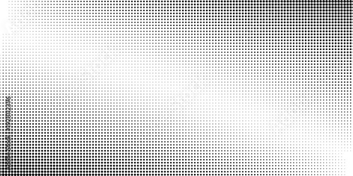 Abstract halftone wave dotted background. Futuristic twisted grunge pattern, dot, circles.  Vector modern optical pop art texture for posters, business cards, cover, labels mock-up, stickers layout