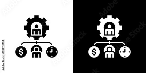 Resources Icon Sheet Black And White