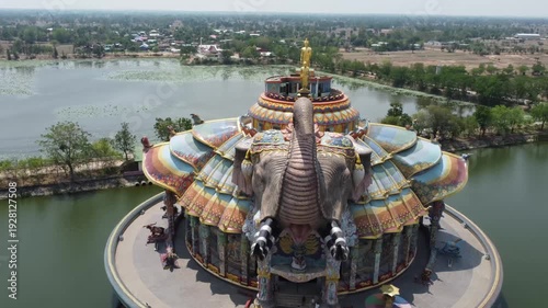 Viharn Thep Witthayakom at Wat Ban Rai (Luang Pho Koon Temple), Nakhon Ratchasima, Thailand