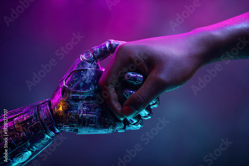 Arm wrestling human and robot