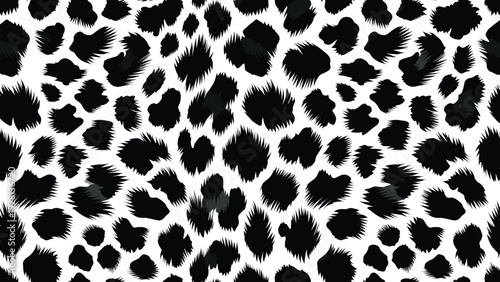 Animal wildlife skin pattern fur camouflage background illustration featuring leopard jaguar cheetah spots texture design for fashion