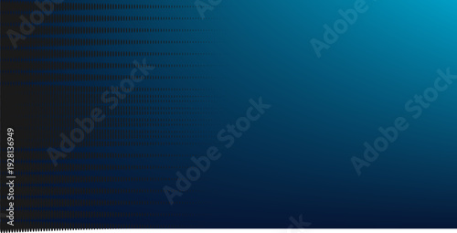 Abstract Blue Soundwave Background With Digital Waveform and Modern Tech Grid eps 10