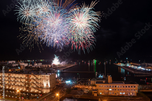 北海道小樽の花火大会（2025年夏）